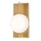 Afx Gates, 10'' LED Wall Sconce, Satin Brass GATS0610LAJD1SB - alternate 1
