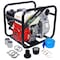 Wrightmaster 3 in Portable Water Pump, 264 GPM, Powered by Honda GX160 163cc Engine with 25 ft. Flat Hose ZR-P245722 - alternate 1