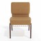 Flash Furniture Caramel Fabric Church Chair, PK4 4-FD-CH0221-4-CV-BN-BAS-GG - alternate 3