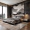 World Rug Gallery Geometric Stripe Area Rug 7 ft 10 in x 10 ft Beige WR150BEIGE8X10 - alternate 5