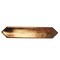 Apollo Tile Piquet 2 in. x 10 in. Glossy Gold Ceramic Picket Wall and Floor Tile 5.38 sq. ft./case, 44PK APLALF88GOLD - alternate 1