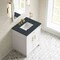 James Martin Vanities Bellshire 30" Single Vanity, Bright White w/ 3 CM Charcoal Soapstone Silestone Top 660-V30-BW-3CSP - alternate 3