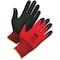 Honeywell North Foam Nitrile Coated Gloves, NorthFlex Red, Palm Coverage, Abrasion Level 4, Red/Gray, XL, 1 Pair NF11/10XL - alternate 1