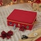 Simplify Gift Wrapping and Ribbon Storage Organizer Box in Red 9032-RED - alternate 2