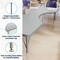 Flash Furniture Wren 72 in x 48 in Kidney Adjustable Height Activity Table, Thermal Laminate Top, Standard Legs, Gray XU-A4872-KIDNY-GRY-T-A-GG - alternate 3