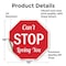 Signmission Can't Stop Loving You, 10 Inch X 10 Inch, Vinyl Decal OC-D-10-107 - alternate 2