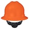 Radians Hard Hat, HDPE, 4 Point Point Ratchet, Type 1, Class E, Hi-Vis Orange QHR4-ORANGE-HV - alternate 3