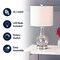 Jonathan Y Colette 20" Mini Glass LED Table Lamp, Clear JYL1029A - alternate 4