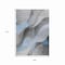 Homeroots 9' X 12' Sky Blue Gray And Silver Abstract Washable Indoor Outdoor Area Rug 616770 - alternate 3