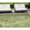 Homeroots 8' X 10' Olive Green Ikat Washable Indoor Outdoor Area Rug 576992 - alternate 1