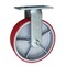 Service Caster 10 Inch Extra Heavy Duty Red Poly on Cast Iron Wheel Rigid Top Plate Caster SCC-KP92R1030-PUR-RS - alternate 1