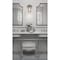 Apollo Tile 10x11 Thassos White, Bardiglio Nuvolato Marble Floor and Wall Mosaic Tile 3.68 sqft/case, 5PK APLDC88H02A - alternate 2