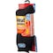 Heat Holders Mens 7 to 12 Black Thermal Sock MHHORGBLK - BLACK - alternate 2