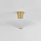 Corbett Lighting Cologne 1 Light Integrated LED Flush Mount in Vintage Brass 521-19-VB - alternate 2
