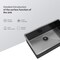 Wrightmaster 30 in. Undermount Single Bowl 16-Gauge Stainless Steel Workstation Kitchen Sink w/ Nano technology ZOR-P401503 - alternate 2