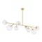 Corbett Lighting Glasgow 21.25 in. Linear Vintage Polished Brass 488-08-VPB - alternate 1