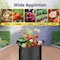 Ipower 1 Gallon Grow Bags Heavy Duty 300G Thickened Nonwoven Fabric Plant Pots, Black, 5PK GLGROWBAG1X5BLK - alternate 2