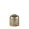 Homeroots 7" Antiqued Brass Cast Aluminum Cylindrical Tabletop Sculpture 608703 - alternate 1
