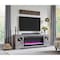 Edendirect 75 inch Fireplace TV Stand for TVs up to 80 inch with 44 inch Electric Fireplace ZR-W1769S00009 - alternate 3