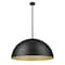 Z-Lite Vega Matte Black 3 Light Pendant 4501P32-MB - alternate 4
