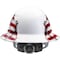 Lift Safety DAX Fiber Resin Full Brim Hard Hat (American Flag) - ANSI-G, TYPE 1 HDF-24AF - alternate 2
