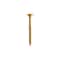 Grk Fasteners Cabinet Screw, #8 Thread x 1-3/4" L, Coarse Thread, Washer Head, Yellow Zinc Finish, 100PK 12075 - alternate 1