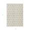 Homeroots 3' X 5' Gold And Beige Geometric Washable Indoor Outdoor Area Rug 595733 - alternate 3
