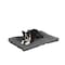 Slumber Pet Dog Bed, 24 in L, 11 in W, Nylon Cover, Gray ZA210 24 11 - alternate 3