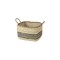Homeroots Set of Two Natural And Black Rattan Basket, 2PK 392163 - alternate 2
