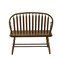 Homeroots 44in Dark Brown Solid Wood Bench 733253 - alternate 1