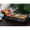 Megachef Buffet Server Food Warmer With 4 Sectional Trays , Heated Warming Tray and Removable Frame MC-9003C - alternate 2