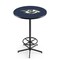 Holland Bar Stool Co 42" Black Nashville Predators Pub Table L216B4236NshPre - alternate 1
