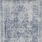Homeroots 10' X 14' Navy Blue Oriental Washable Indoor Outdoor Area Rug 607613 - alternate 3