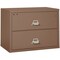 Fireking 2 Drawer, 1 Hr Fire & Impact Rated, 38" Wide Lateral Tan 2-3822-CTN - alternate 1