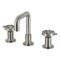 Kingston Brass Widespread Bathroom Faucet with Push Pop-Up Drain, Brushed Nickel KS142RXBN - alternate 1