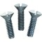 Leviton 1/2 in. Long 6-32 Thread Oval Head Milled Slot Replacement Wallplate Screws, White, 100PK 88000-PRT - alternate 2