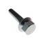 Zoro Select Not Graded, 1/4"-20 Serrated Flange Bolt, Plain Stainless Steel, 1 1/4 in L, 50 PK 1-SFH-25C-125 - alternate 2