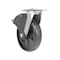 Vestil Glass Filled Nylon Swivel With Total Brake Caster 8 In. Diameter x 2 In. Width 1250 lb Black CST-VE-8X2GFN-SWTB - alternate 5