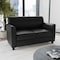 Flash Furniture Loveseat, 29" x 32-1/4", Upholstery Color: Black BT-827-2-BK-GG - alternate 2
