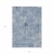 Homeroots 9' X 12' Navy Blue And Ivory Geometric Washable Indoor Outdoor Area Rug 594579 - alternate 3