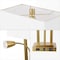 Jonathan Y Blaire 23.75" 2-Light Modern Farmhouse Metal LED Table Lamp w/USB Charging port, Adjustable Reading L JYL1144B - alternate 4