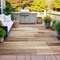 Homeroots 3' X 5' Brown And Ivory Striped Washable Indoor Outdoor Area Rug 630975 - alternate 3