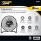 Powerzone PowerZone VF-9N High-Velocity Fan, 9 in Dia Blade, 120 VAC, Black VF-9N - alternate 2