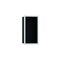 Hansgrohe XtraStoris Individual Wall Niche Matte Black with Design Frame 12"x 6"x 4" in Matte White 56095700 - alternate 1