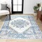 Jonathan Y Inigo Cottage Medallion Blue/Gray 3 ft. x 5 ft. Area Rug BMF107A-3 - alternate 1