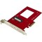Startech.Com Adapter, U.2 to PCIe - 2.5 U.2 NVMe SSD PEX4SFF8639 - alternate 1