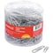 Universal Plastic-Coated Paper Clips, Assorted Sizes, Silver, 1000PK UNV21001 - alternate 1