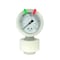 Kodiak Controls PVDF Pressure Gauge, PTFE Diaphragm, 2.5 in Dial, 1/4 in NPT, 0-100 psi KC701LD-ST25-100 - alternate 1