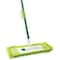 Libman Deck Mop, 18-3/4 in W Head, Microfiber Head, Polypropylene Handle, 58-1/4 in L, Green 195 - alternate 1