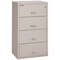 Fireking 4 Drawer, 1 Hr Fire & Impact Rated, 31" Wide Lateral Platinum 4-3122-CPL - alternate 1